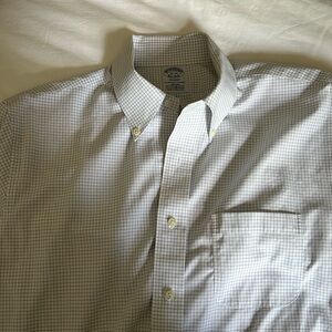 Brooks Brothers, button down dress shirt, regent fit